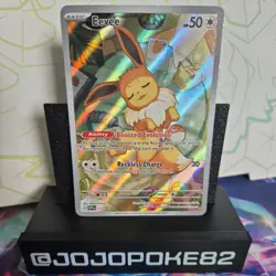 pokemon cards tcg Eevee S&V Black Star Promo 173 - Image 1