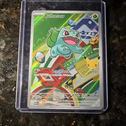 Bulbasaur MEP 037 - Promo Stamped Holo Basic Pokemon Card 2026 - Image 1