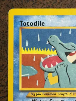 Totodile 85/105 Neo Destiny Common Pokemon Card. - Image 2
