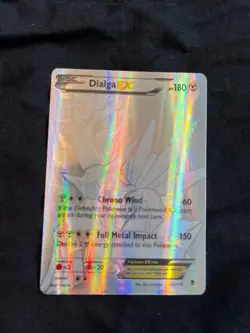 Pokemon TCG Dialga EX Full Art 122/119 Secret Rare Card XY Phantom Forces - Image 1