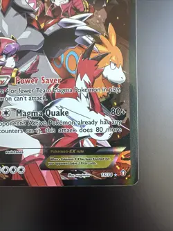 Pokemon Team Magma's Groudon EX Holo Card 15/34 Double Crisis 2015 - Image 5
