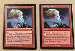 2x Searing Touch - Tempest - MTG - Magic the Gathering - x2 - Image 1