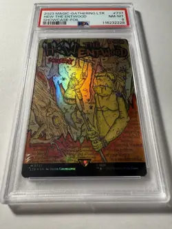 Hew the Entwood #737 Showcase LOTR PSA 8 NM-MT - Image 1