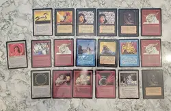 Beta MTG X19 LP/MP Magic The Gathering - Image 1