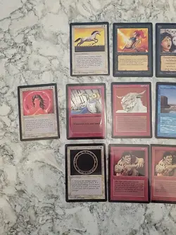Beta MTG X19 LP/MP Magic The Gathering - Image 2