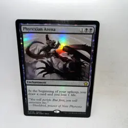 Phyrexian Arena FDN Unique and Miscellaneous Promo Magic: The Gathering Foil LP - Image 1