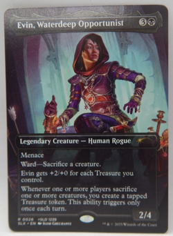 2025 MTG SLX Universes Within - #0026 - EVIN, WATERDEEP OPPORTUNIST - Image 1
