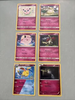 Pokemon TCG Fairy Card Lot (6) - Image 1