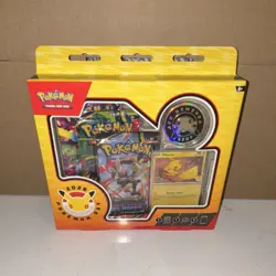 Pokemon TCG Pokemon Day 2026 Collection Box Pikachu Promo + Booster Pack English - Image 1