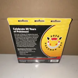 Pokemon TCG Pokemon Day 2026 Collection Box Pikachu Promo + Booster Pack English - Image 2