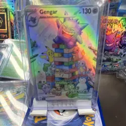 The Pokemon Company Pokemon TCG Gengar Holo Promo Custom Art 130 HP English - Image 1