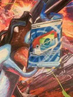POKE PAD 113/088 Pokemon TCG 2026 Perfect Order Full Art Rare Trainer Item Card - Image 2