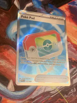 POKE PAD 113/088 Pokemon TCG 2026 Perfect Order Full Art Rare Trainer Item Card - Image 3