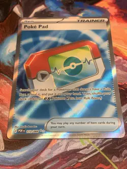 POKE PAD 113/088 Pokemon TCG 2026 Perfect Order Full Art Rare Trainer Item Card - Image 4