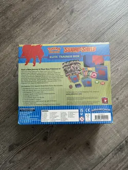 Sword and Shield Base Set ETB Elite Trainer Box Zamazenta Pokemon TCG Sealed - Image 4
