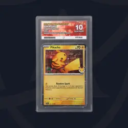 Pokemon Pikachu Cosmos Holo Card 051 TF Pokemon Day Promo ACE Gem Mint 10 - Image 2