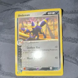 Pokemon Umbreon Rare 80 HP Regular Stage 1 Sandstorm 24/100 English TCG - Image 1