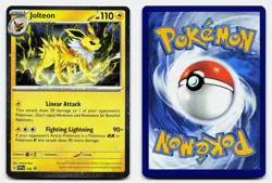JOLTEON (COSMOS HOLO) SCARLET & VIOLET PROMO 169 NM RARE POKEMON - Image 1