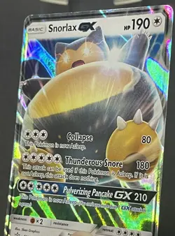 2016-19 Pokemon SM Black Star Promos Snorlax #SM05 - Image 2