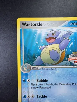 2006 Pokemon Wartortle ex Crystal Guardians State Championships Promo STAMPED - Image 2