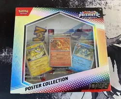 Pokemon Prismatic Evolutions Poster Collection Box Sealed New - Image 4