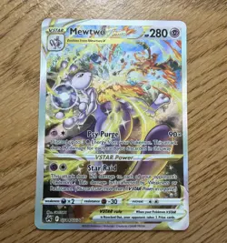 Pokemon Mewtwo VSTAR GG44/GG70 Crown Zenith NM - Image 1