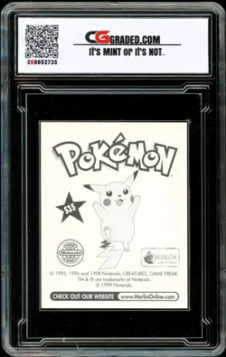 1999 Pokemon Topps Merlin SPECIAL GLITTER HOLO PRISM Sticker S35 Jessie ~ CG 10 - Image 2