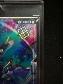 Gundam Newtype Challenge Winner Card Aerial Rebuild Alt Promo GD01-067 - Image 4