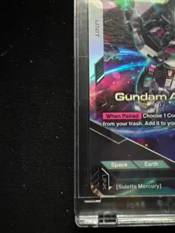 Gundam Newtype Challenge Winner Card Aerial Rebuild Alt Promo GD01-067 - Image 5