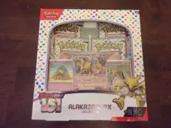 151 Alakazam ex Collection Box Pokemon Scarlet & Violet TCG **SEALED/NEW** - Image 1