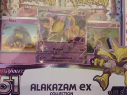 151 Alakazam ex Collection Box Pokemon Scarlet & Violet TCG **SEALED/NEW** - Image 2