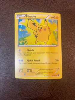 Pikachu 42/146 - Pokemon XY - Pokemon 2014 Cosmo Holo - NM - Image 1