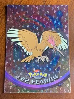 1999 Topps Pokemon TV #22 Fearow Foil - Image 1