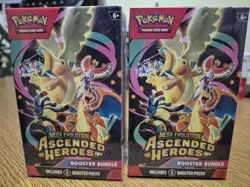 Pokemon TCG Ascended Heros Booster Bundle (2x) Factory Sealed - Image 1