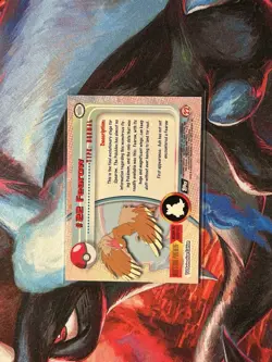 HOLO Foil Fearow #22 Topps Pokemon TV Animation Edition Black Label - Image 2