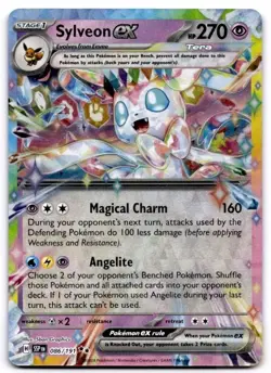 Sylveon ex 086/191 Double Rare Surging Sparks Pokemon Near Mint - Image 1