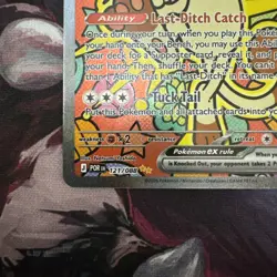 Meowth ex 121/088 SIR rare Pokemon Perfect Order top chase! Will grade well!! - Image 5