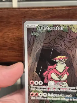 Turtonator - 146/142 Stellar Crown (Pokemon) Full Art Illustration Rare NM - Image 1