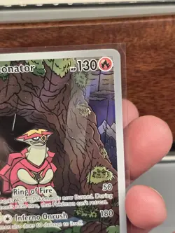 Turtonator - 146/142 Stellar Crown (Pokemon) Full Art Illustration Rare NM - Image 2