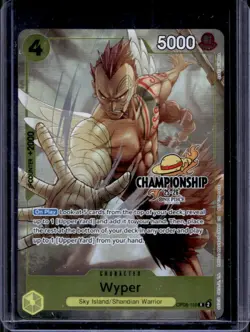 2024 One Piece Two Legends Wyper Rare #OP08-110 - Image 1