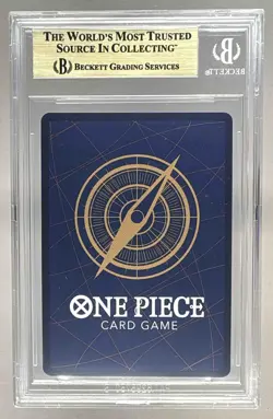 8349 Megalo 2025 One Piece A Fist of Divine Speed #112 Rare Alt Art BGS 9.5 - Image 2