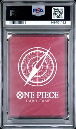 2022 ONE PIECE OP01-ROMANCE DAWN #002 TRAFALGAR LAW PSA 8 - Image 2