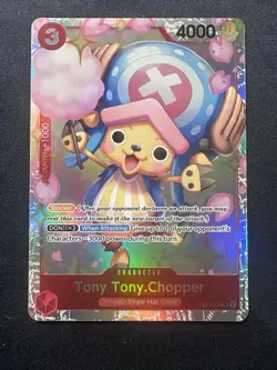One Piece CCG Tony Tony.Chopper EB01-006 Super Rare Foil 4000 Power - Image 1
