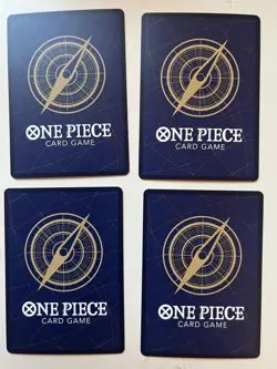4x Pre Errata: Uta Op01-005 Romance Dawn Holo English One Piece TCG Near Mint!!! - Image 3