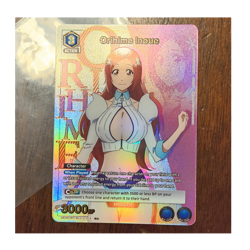 Bandai Union Arena Orihime Inoue R Foil 3000P Cost 3 UEX01BT/BLC-2-014 - Image 1