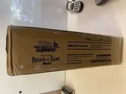 Weiss Schwarz Attack on Titan Final Season Sealed Booster Case [18 BOX] - Image 1