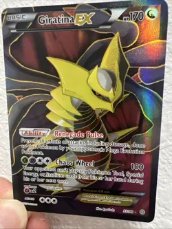 Girarian EX 93 Ancient Origins Full Art Ultra Rare Pokemon Card NM Near Mint - Image 1