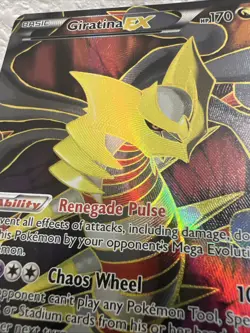Girarian EX 93 Ancient Origins Full Art Ultra Rare Pokemon Card NM Near Mint - Image 2