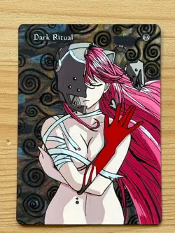 Handpainted Dark Ritual card - Image 1