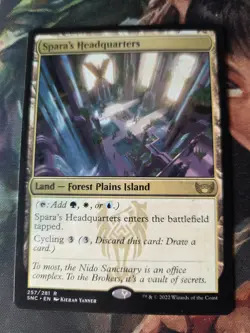 MTG Spara’s Headquarters Streets of New Capenna Promo LP - Image 2